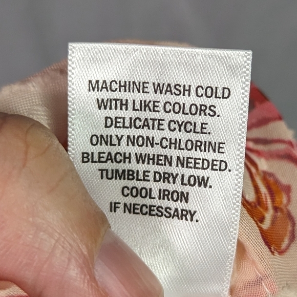 Ophelia Roe NWT Paisley Print Semi Sheer Top Sz 3X - Picture 12 of 13